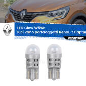 W5W: LED Glow Bianco Caldo (Coppia)