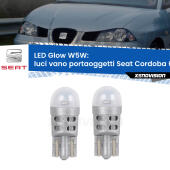 W5W: LED Glow Bianco Caldo (Coppia)