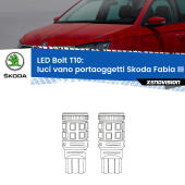 T10: LED Bolt 6000k (Coppia)