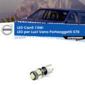 T4W (BA9S): Xenovision LED Canbus Bianco Lunare
