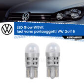 W5W: LED Glow Bianco Caldo (Coppia)