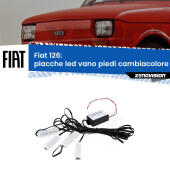 Kit 4 Placche LED Cambiacolore RGB Bluetooth Vano piedi e Abitacolo