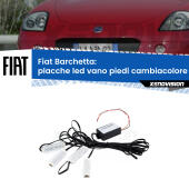 Kit 4 Placche LED Cambiacolore RGB Bluetooth Vano piedi e Abitacolo