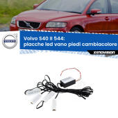 Kit 4 Placche LED Cambiacolore RGB Bluetooth Vano piedi e Abitacolo