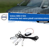 Kit 4 Placche LED Cambiacolore RGB Bluetooth Vano piedi e Abitacolo