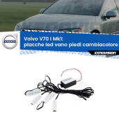 Kit 4 Placche LED Cambiacolore RGB Bluetooth Vano piedi e Abitacolo