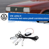 Kit 4 Placche LED Cambiacolore RGB Bluetooth Vano piedi e Abitacolo