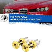 P21W: LED Asyc Canbus Rosso (Coppia)