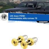 P21W: LED Asyc Canbus Rosso (Coppia)