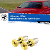 P21W: LED Asyc Canbus Rosso (Coppia)