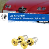 P21W: LED Asyc Canbus Rosso (Coppia)
