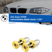 P21W: LED Asyc Canbus Rosso (Coppia)