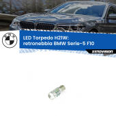 H21W (BAY9S): LED Torpedo Canbus Rosso