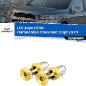 P21W: LED Asyc Canbus Rosso (Coppia)