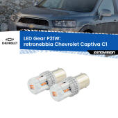 P21W: Gear LED Rossi (Coppia)