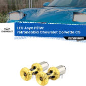 P21W: LED Asyc Canbus Rosso (Coppia)