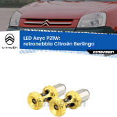 P21W: LED Asyc Canbus Rosso (Coppia)