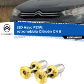 P21W: LED Asyc Canbus Rosso (Coppia)