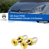 P21W: LED Asyc Canbus Rosso (Coppia)