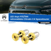 P21/5W: Asyc LED Rossi (Coppia)