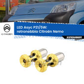 P21/5W: Asyc LED Rossi (Coppia)