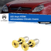 P21W: LED Asyc Canbus Rosso (Coppia)