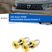 P21W: LED Asyc Canbus Rosso (Coppia)