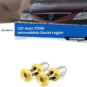P21W: LED Asyc Canbus Rosso (Coppia)