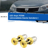 P21W: LED Asyc Canbus Rosso (Coppia)