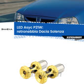 P21W: LED Asyc Canbus Rosso (Coppia)