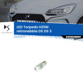 H21W (BAY9S): LED Torpedo Canbus Rosso