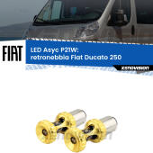 P21W: LED Asyc Canbus Rosso (Coppia)