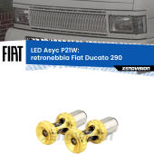 P21W: LED Asyc Canbus Rosso (Coppia)