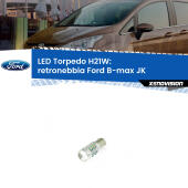 H21W (BAY9S): LED Torpedo Canbus Rosso