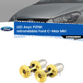 P21W: LED Asyc Canbus Rosso (Coppia)