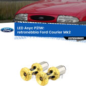 P21W: LED Asyc Canbus Rosso (Coppia)