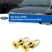 P21W: LED Asyc Canbus Rosso (Coppia)