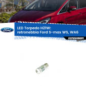 H21W (BAY9S): LED Torpedo Canbus Rosso