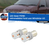 P21W: Gear LED Rossi (Coppia)