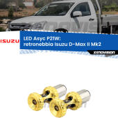 P21W: LED Asyc Canbus Rosso (Coppia)