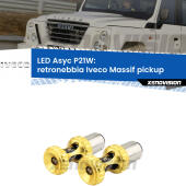 P21W: LED Asyc Canbus Rosso (Coppia)