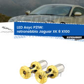 P21W: LED Asyc Canbus Rosso (Coppia)