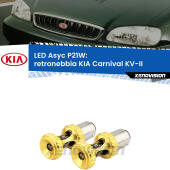 P21W: LED Asyc Canbus Rosso (Coppia)