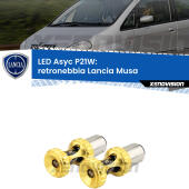 P21W: LED Asyc Canbus Rosso (Coppia)