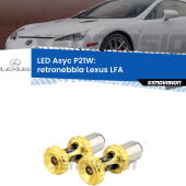 P21W: LED Asyc Canbus Rosso (Coppia)