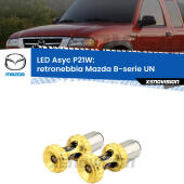 P21W: LED Asyc Canbus Rosso (Coppia)