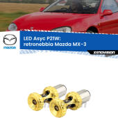 P21W: LED Asyc Canbus Rosso (Coppia)