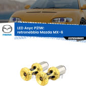 P21W: LED Asyc Canbus Rosso (Coppia)