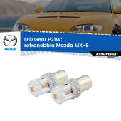 P21W: Gear LED Rossi (Coppia)
