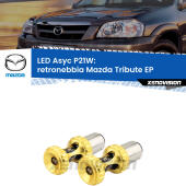 P21W: LED Asyc Canbus Rosso (Coppia)